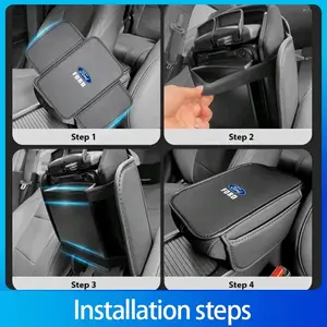 Hot-selling car armrest pad, car armrest cushion, car accessory, Automotive Interior Cushion, suitable for Ford Focus, Mondeo, Kuga, Fiesta MK7, Focus MK2 MK4, Explorer, Edge 2.4