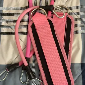 Ankle Resistance Band Set, 1 Set Adjustable Fitness Bands with Ankle Bands & Storage Bag, Leg & Hip Training Equipment for Home & Gym, Glutes Workout Equipment
