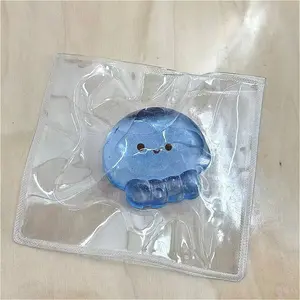 Soft Q Jellyfish Toy for Anxiety Relief and Relaxation, Stress Relief Model, Ideal Desktop Accessory for Adults, Perfect for Gift Bags and Classroom Rewards