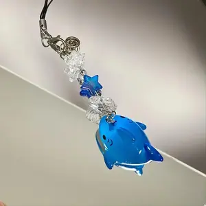 Cute Shark Design Phone Chain for Smartphone, Creative Cell Phone Decorative Lanyard, Fashion Phone Charm for Women & Girls, Phone Accessories, Mobile Phone Decoration Accessories, Phone Wrist Strap