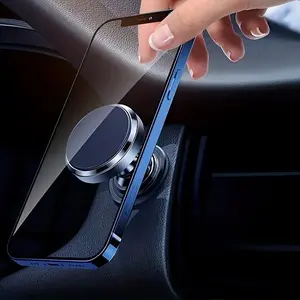 Space Saving Invisible Stick-On Magnetic Phone Bracket Easy Peel And Paste Magnetic Support Holder
