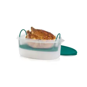 Flavor Saver Ham Keeper Food Storage Container 4.55 Gal 6L Natural Color Stackable for Roasts Baked Hams & Turkeys Kitchen Utensils