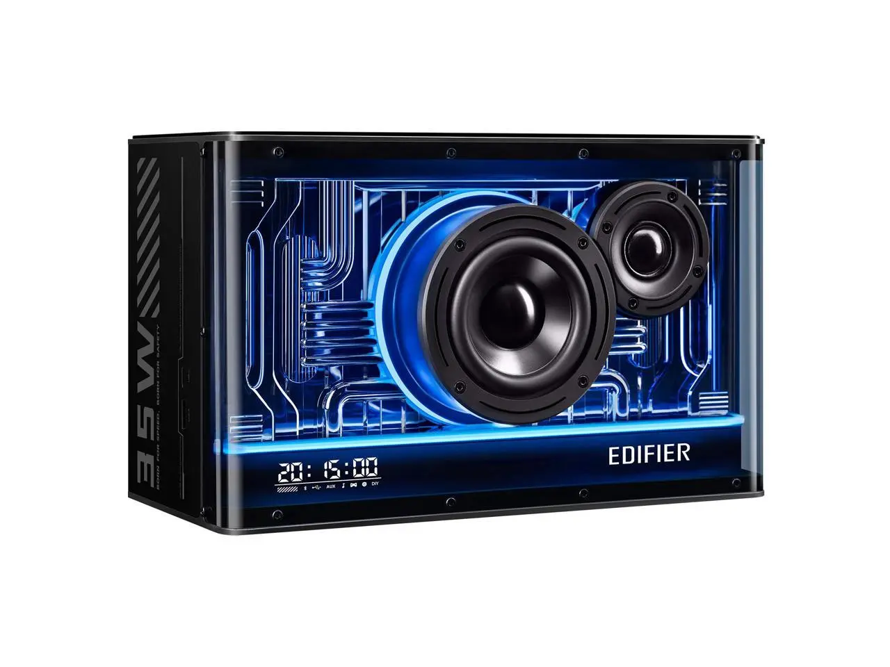 Edifier QD35 Tabletop Bluetooth Speaker, Black