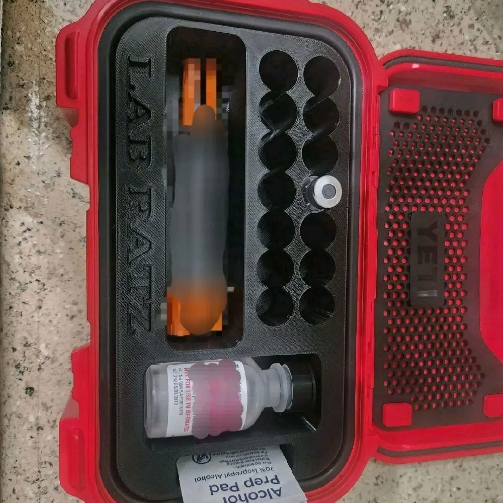 3ml Vial Organizer, Compact Storage Accessory for Go Box 1, Home Organizing Solution, Insert