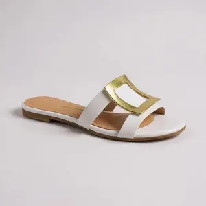 VIZZANO Women's Cuban Heel Open Toe Waterproof Slip Resistant Sandals - Sandals Whit Evilla