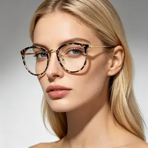 intage Classic Square Eyeglasses Unisex Retro Fashion Optical Frame