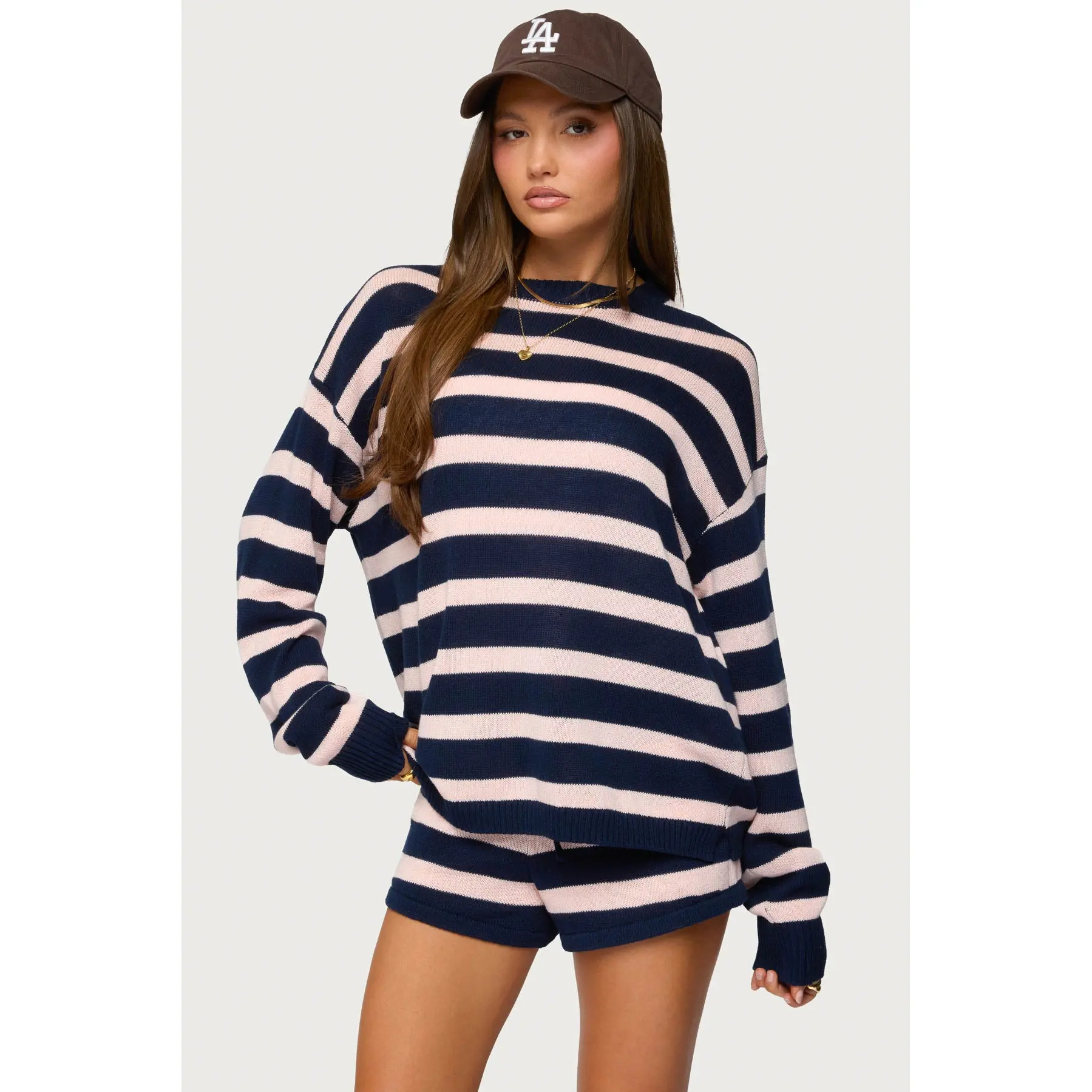 Amaris Oversized Striped Sweater