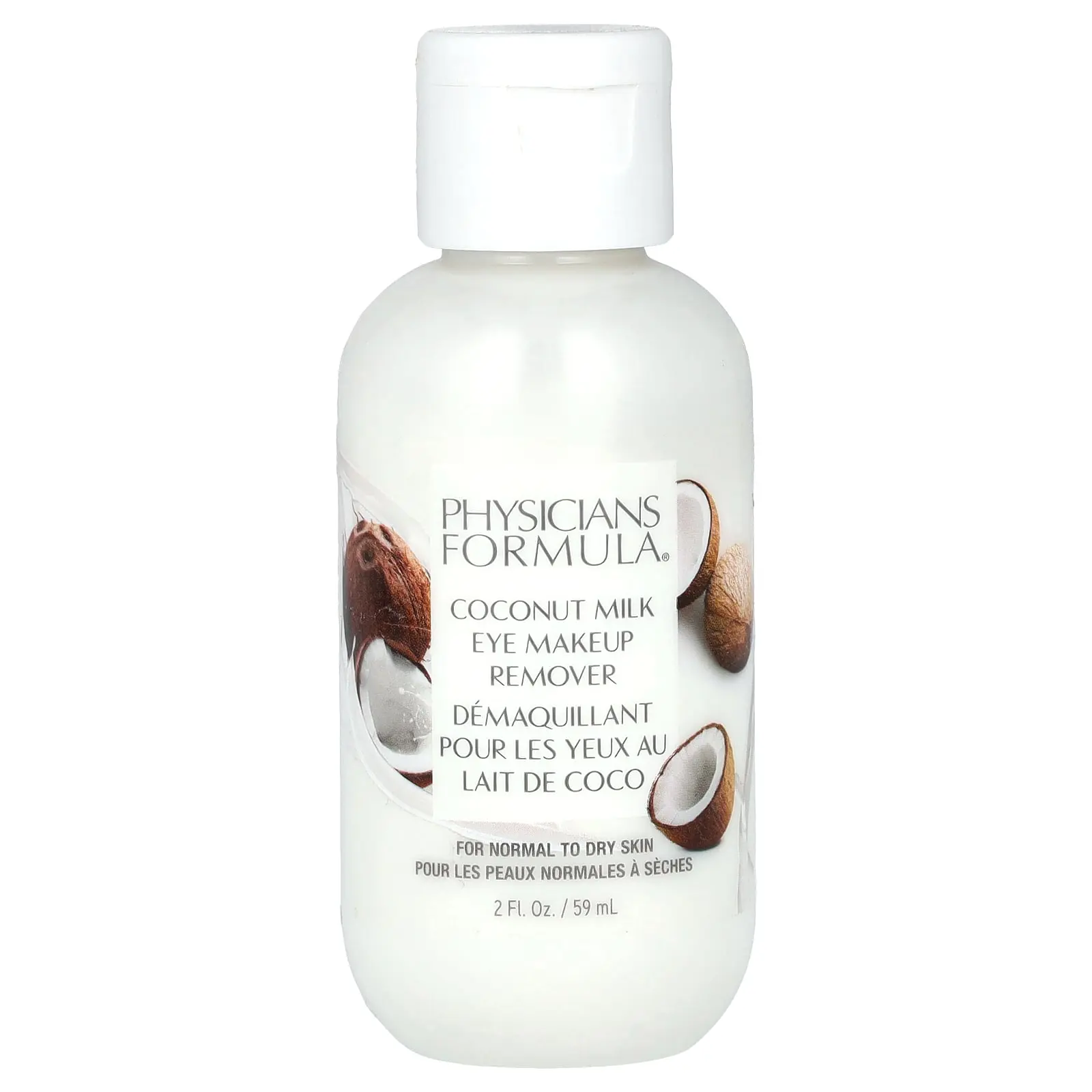 Physicians Formula Coconut Milk Eye Makeup Remover, 2 fl oz (59 ml)