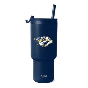 Simple Modern Officially Licensed NHL 30oz Trek Insulated Tumbler with Flip Lid and Straw