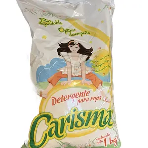Carisma Bio Degradable Detergent for Clothes in Powder 1 kg Optimo Desempeño Bio degradable Laundry Powder