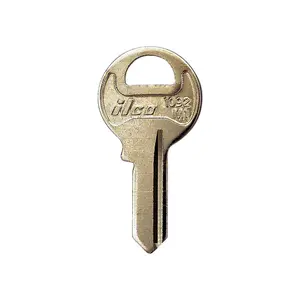 4-Pin Padlock Key Blank (1092 Master, MAS-10E/M1 BR), Brass Key, Locksmith Supplies, Hardware (Pack of 50)