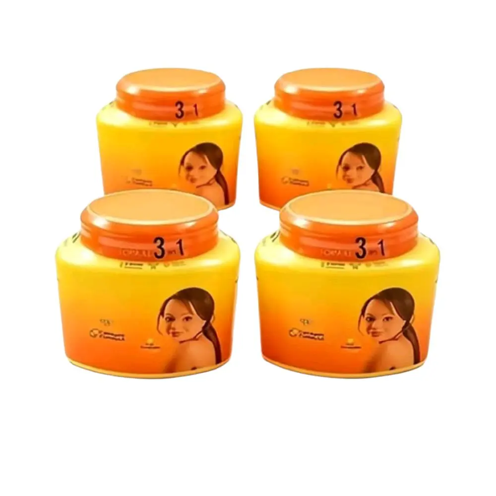 natural Glow cream moisturizing for cosmetic 135ml 4 pieces organiser for cosmetic personal beauty storage