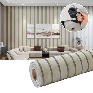 Self-Adhesive Waterproof Acoustic Wall Panel, Easy Clean & Install, Removable Wood Grain Design for Living Room Bedroom Dining Ceiling Decor