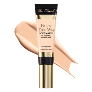 Too Faced Born This Way Soft Matte Foundation, Hydrating, Longlasting, 24hour & Waterproof