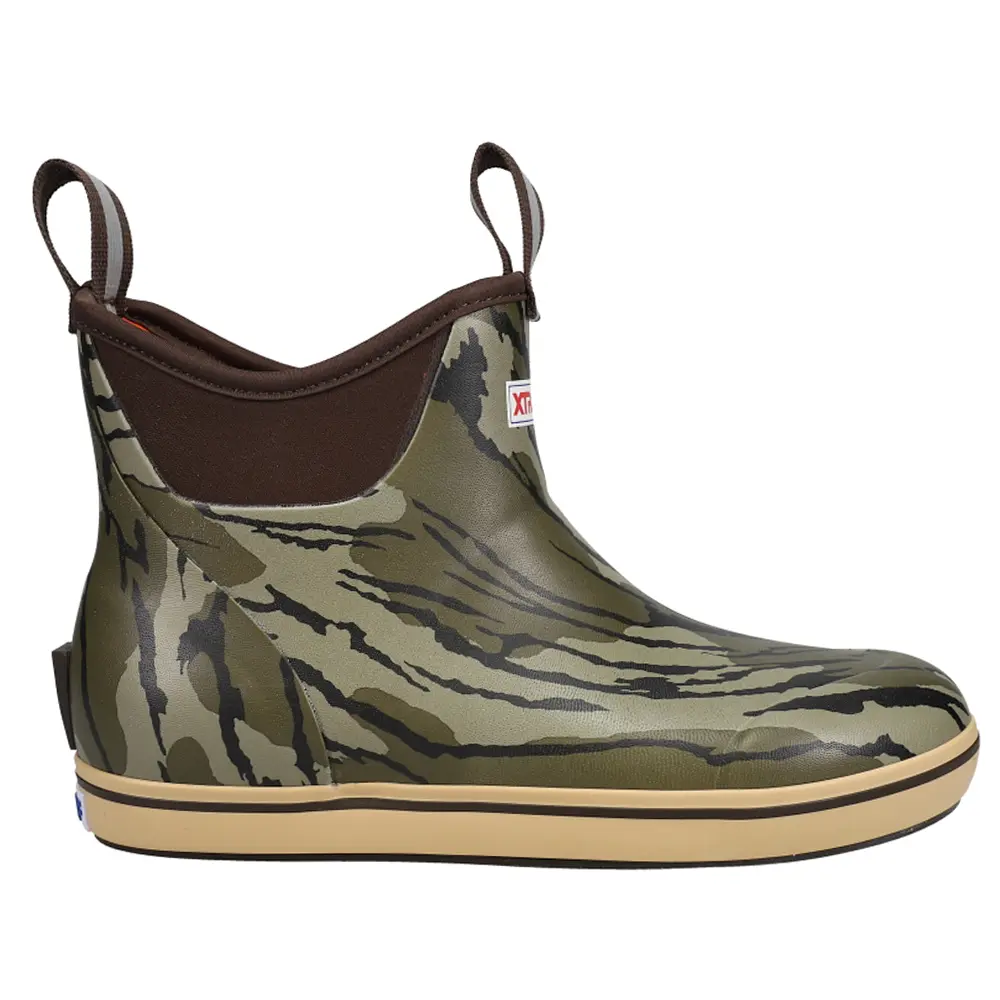 Xtratuf Mens Mossy Oak Bottomland Ankle Deck Rain Casual Boots Ankle - Green