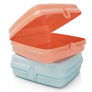Tupperware Sandwich Keeper ~ Lunch Containers ~ Easy Open Lunch Boxes for Kids and Adults