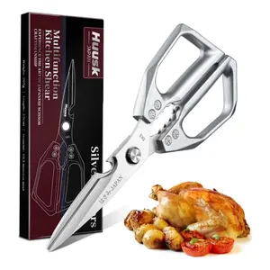 Dream Reach Multi-Purpose Kitchen Scissors – Stainless Steel Heavy Duty Shears, Dishwasher-Safe Poultry/Meat Scissors for Bones, Food Prep, Japanese Steel– Perfect Father's Day  Gift!