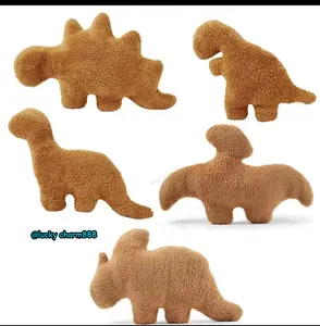 Special dinosaur chicken pillow soft wrinkle resistant dinosaur chicken block plush toy doll hot gift Stuffed Animal
