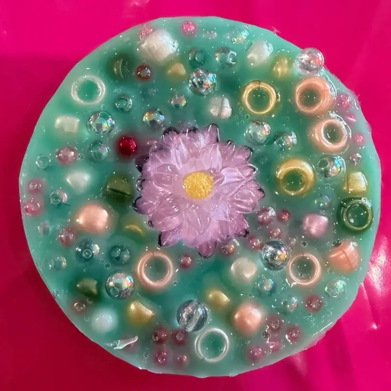 3 inch Reusable Purple Easter Flower Edition