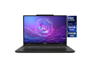 MSI Venture 16 AI TouchScreen Laptop Intel Core Ultra 7 255H 32GB RAM 512GB SSD Intel Arc Graphics (A2HMTG-046US)