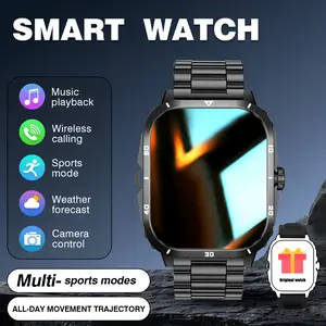 Smartwatch - Wireless Call, Message Notification & Reminder, Pedometer, Multiple Sports Modes for Fitness & Outdoor, Unisex for Men Women, Daily Wear Essential
