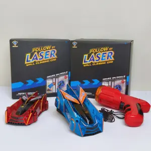 Infrared Light-Following Remote Control Car – Wall Climbing & Glow Technology | Interactive STEM Toy That Drives on Walls | Cool Birthday Gift for Boys & Girls