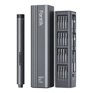 【FathersDayGift】Fanttik E1 MAX 3.7V Mini Electric Screwdriver 50-in-1 Magnetic Bits 5/32''Hex Magnetic Storage, Repair Tool Set for Phone Camera Laptop 3D printer - Hardware Cordless Summervibes
