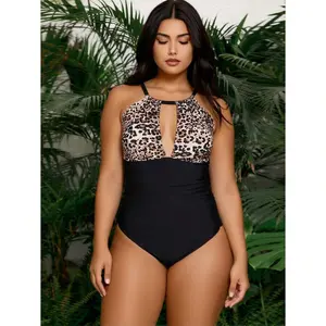 Women's Swimsuit Tummy Control One Piece Bathing Suit Ruched Deep V Neck Swimwear Slimming Athletic Swimsuits For Women
