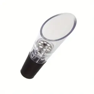 2pcs Acrylic Wine Pourer, Drip-Free Pour, Wine Aerator