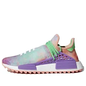 adidas x Pharrell NMD 'Chalk Coral Flash Green-Lab Purple' AC7034