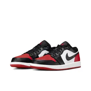 Jordan 1 Low Bred Toe 2.0 Men's 553558-161 New