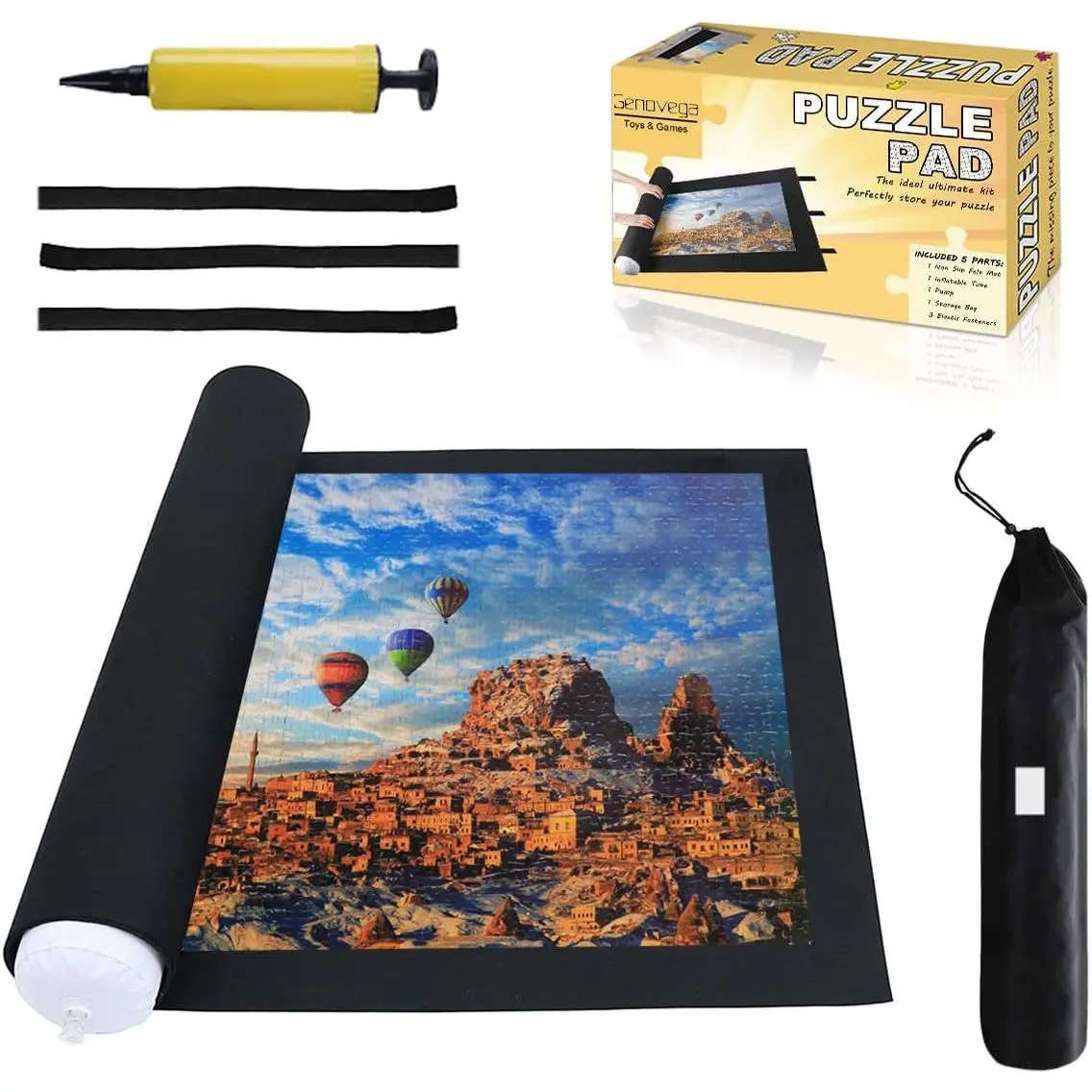 Jigsaw Puzzle Mat Roll Up - 2000 1500 500 Pieces Saver Large Puzzles ...