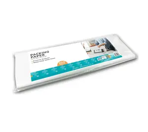 24 in x 24 in White Packing Paper for Moving & Shipping, 220 Sheets, 7.22 lb - Ideal for Shipping and Moving Supplies