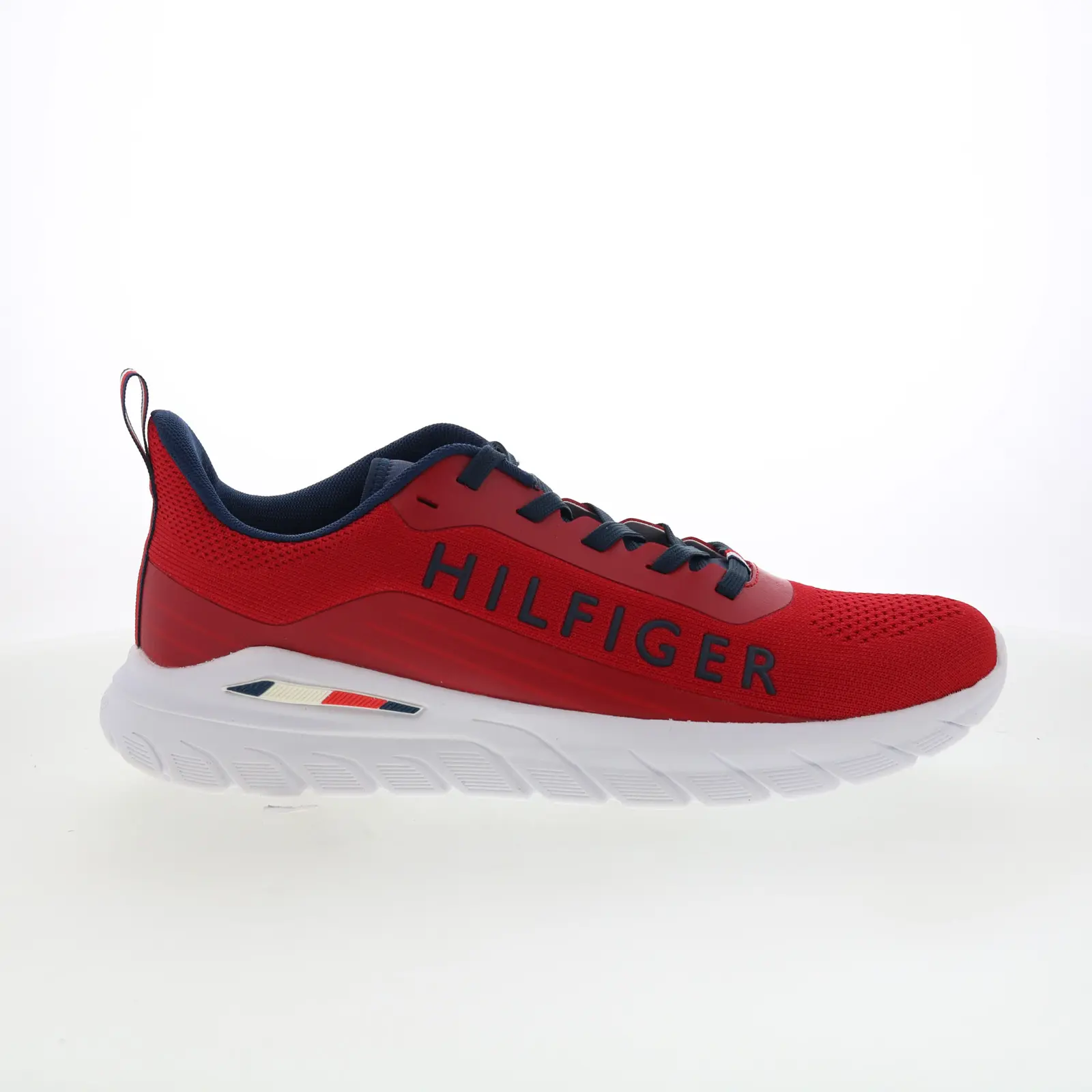 Tommy Hilfiger Nephi TMNEPHI Mens Red Mesh Lifestyle Sneakers Shoes