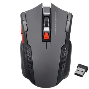 Mechanical Gaming 2.4G wireless Computer Optical Mouse for Gaming 1000/1200/1600 3-Speed DPI Ergonomic USB Receiver Game Mouse for Gamer Office Home Desktop Computer Notebook