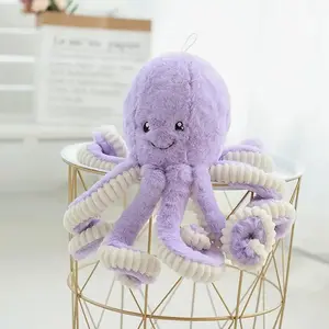 Large Maya Octopus Stuffed Animal Plush Toy Soft Stuffed Animal Kawaii Octopus Dolls Home Accessories Cute Doll Children