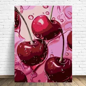 Diamond Painting Cherry Fruit New Arrival DIY Diamond Art Mosaic Picture Of Rhinestones Embroidery Handmade Crafts Gift