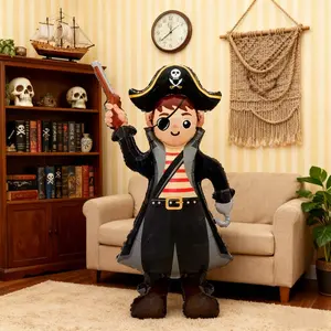 Pirate Theme Balloon Decoration, Pirate Accessories, Birthday Party Supplies, Festival Celebration Decorations, Indoor Outdoor Room Scene Setup