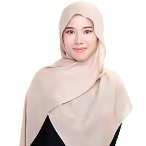 Chimera Brown Everyday Cotton Hijab: Ayra Collection