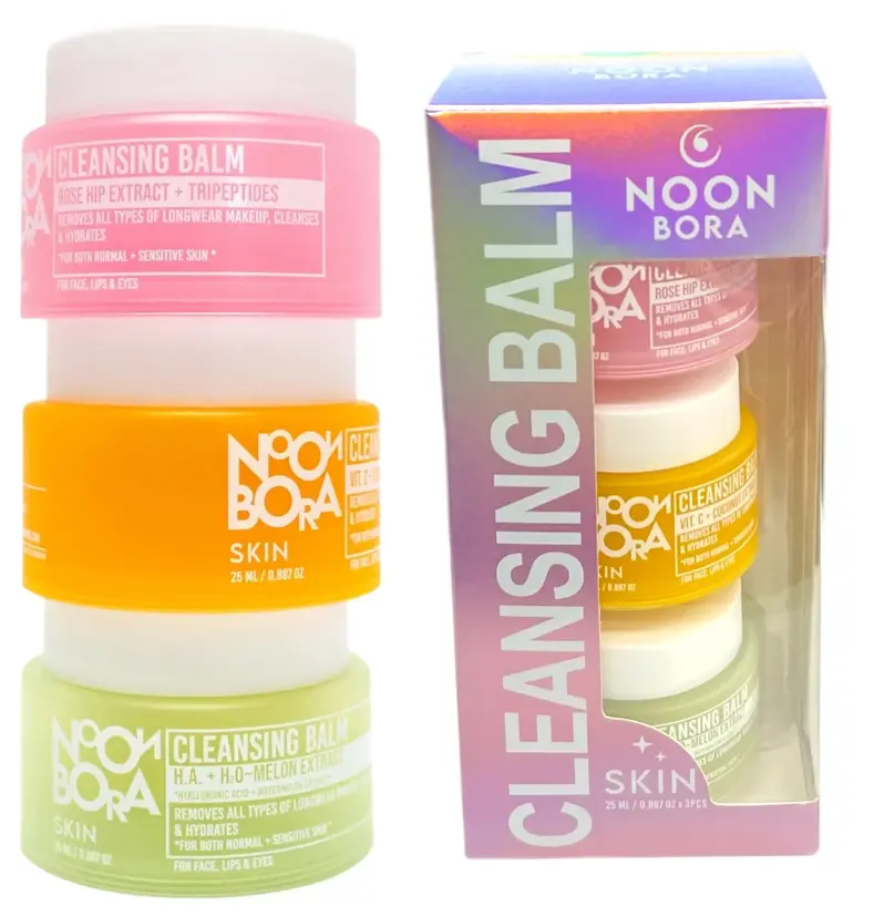 Noon Bora Makeup Cleansing Balm Set