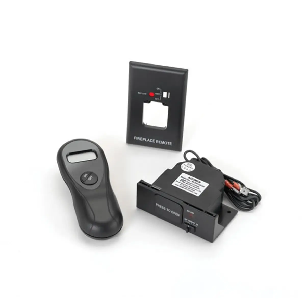 212 MAIN RCK-I CSA-OMNI Listed Fireplace Remote Control - Compatible with Hargrove Vented Gas Logs & Vanguard Vent-Free Gas Log Sets, On/Off Switch, Temp Display, Heat Shield, Home & Festive Decoration Accessory, Hargrove Csa-Omni Listed Vented Gas Log Se
