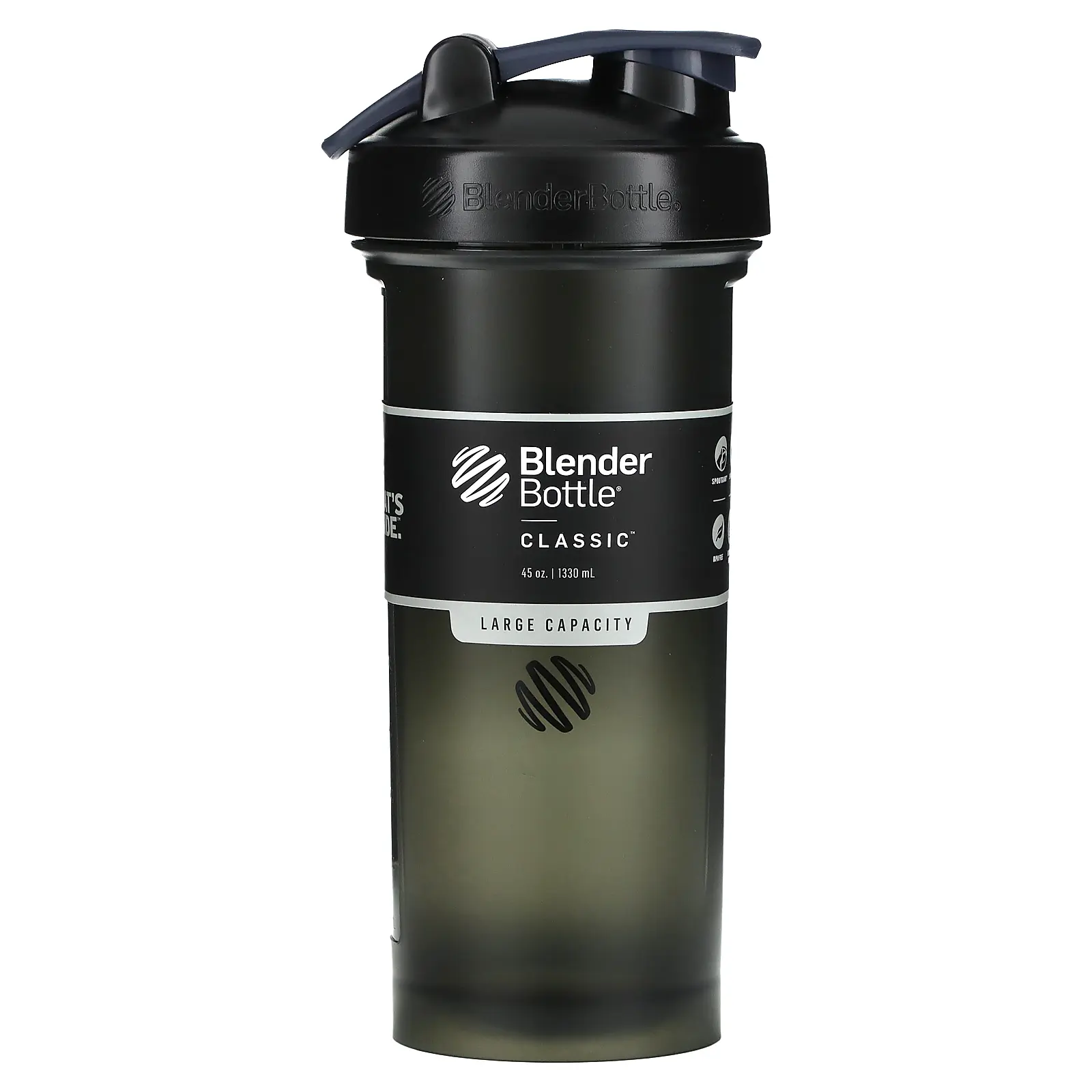 Blender Bottle Classic™, Black, 45 oz (1,330 ml)