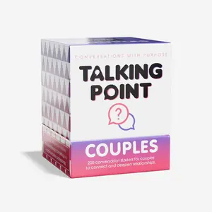 Couples Conversation Cards | 200 Questions to Deepen Intimacy, Spark Laughter & Build Lasting Love | Talking Point Cards | For all relationship lengths and types.