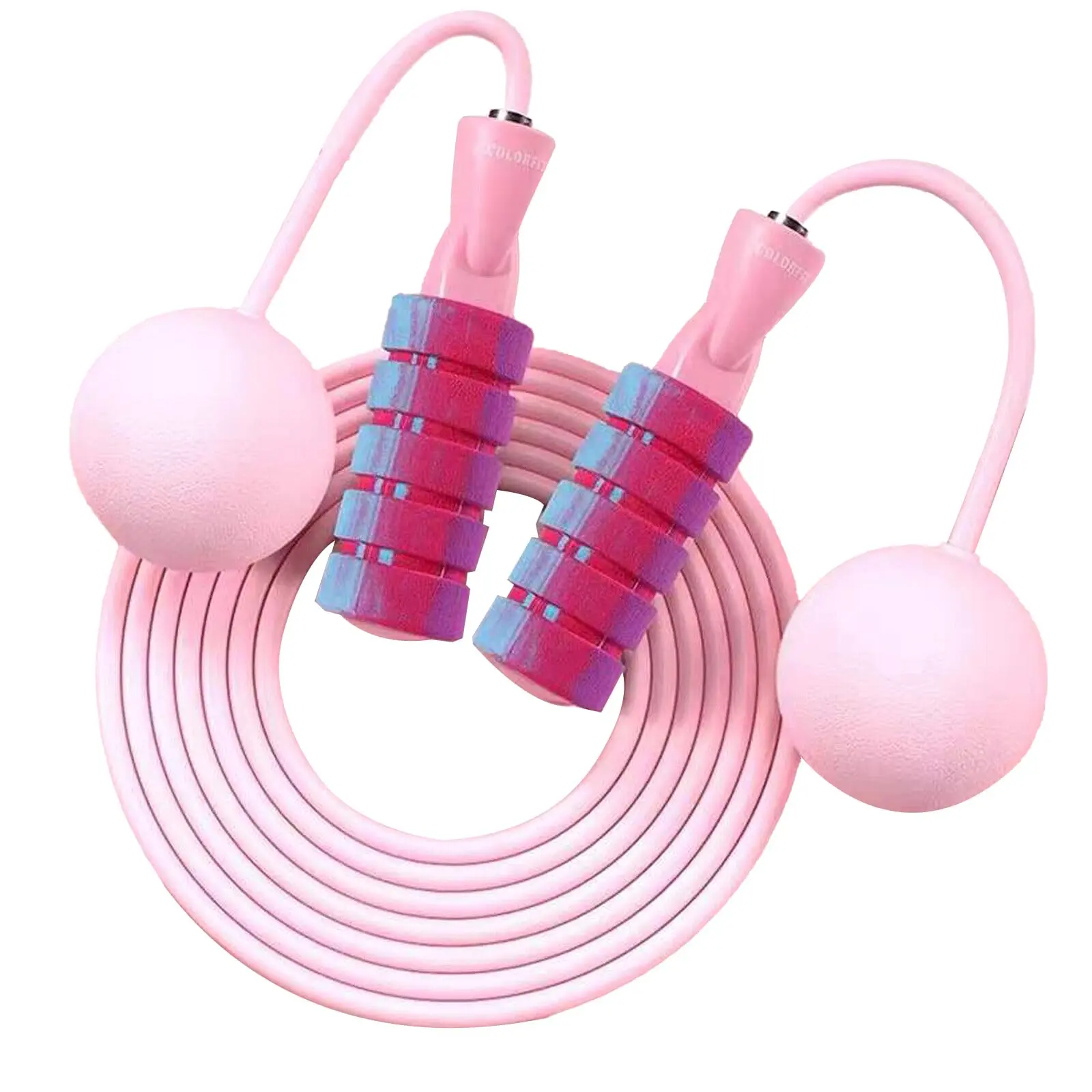 Jump Rope with 2 in 1 Training Adjustable Ropeless Skipping Rope Fitness Weighted, Adjustable Weighted Cordless Jumping Rope for Kids Men Women, Cardio, CrossFit  Skipping Rope smart jump rope Adjustable  Rope Adjustable Weighted Speed Jump Rope jumprope