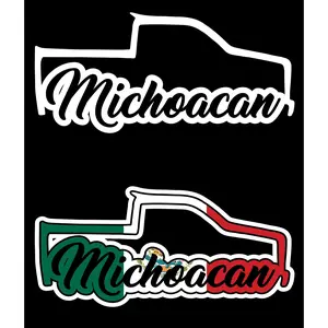 Michoacan Decal Trokita Decal Car Window Laptop Vinyl Sticker Mexico Truck MICH
