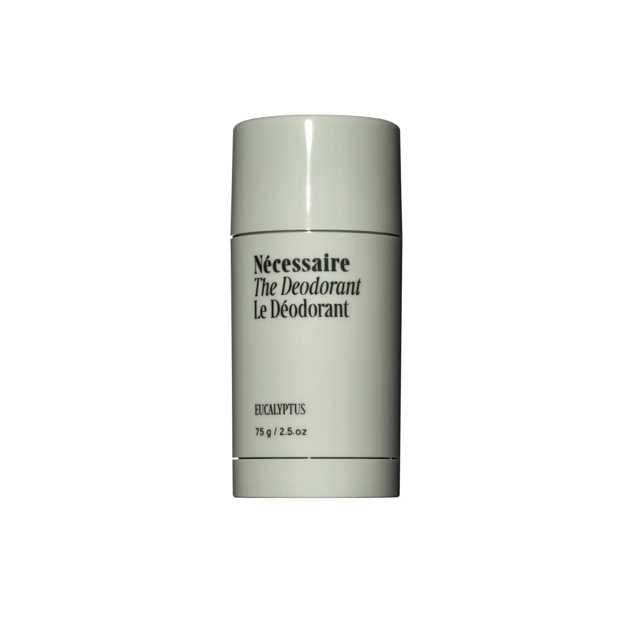 Nécessaire The Deodorant Eucalyptus | Natural Aluminum Free Deodorant For Women & Men. Extra Strength Treatment with Mandelic Acid. Free of Baking Soda, Ozokerite & Parabens (75 g/2.5 oz)