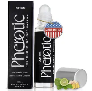 Pherotic Pheromone Cologne for Men – Long Lasting, Travel Size Rollerball Perfume, Bold & Fresh Woody Scent Attract Women and Enhance Confidence rollerball perfume oil perfume