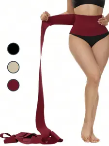 Women's Colombian Quick Snatch Waist Trainer, Underwear, Velcro Adjustable Bandage Cincher with Targeted Tummy Control, High Compression Shapewear Offers Lumbar Support, Undetectable Design Sculpts Hourglass Silhouette, Ideal for Daily & Gym Wear