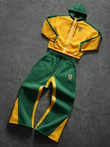 Men's casual zip-up hoodie set, Brazilian style tracksuit, men's sportswear set, running set, Graphic Tracksuit, Athletic Tracksuit Set