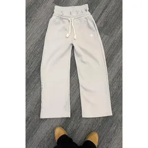 2025 Baggy Double Waist Sweatpants - Waisted Sweatpants Workout Active Joggers Pants Casual